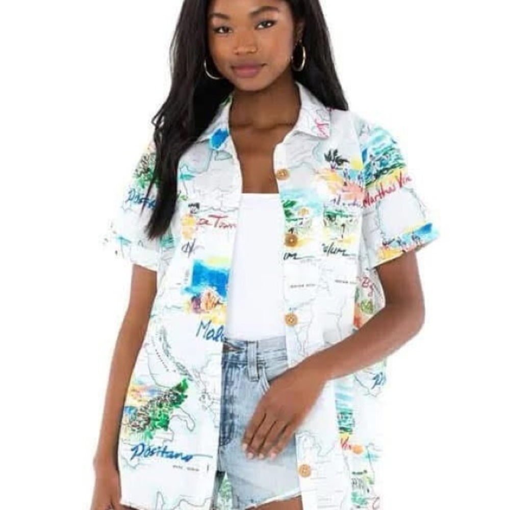 NWT SET Show Me Your MuMu Antonelli Top Size SMALL & Disilvio Shorts Size SMALL